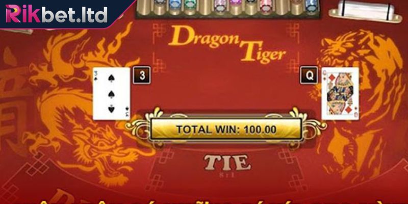 Trải nghiệm trò bài Rồng Hổ cực đơn giản